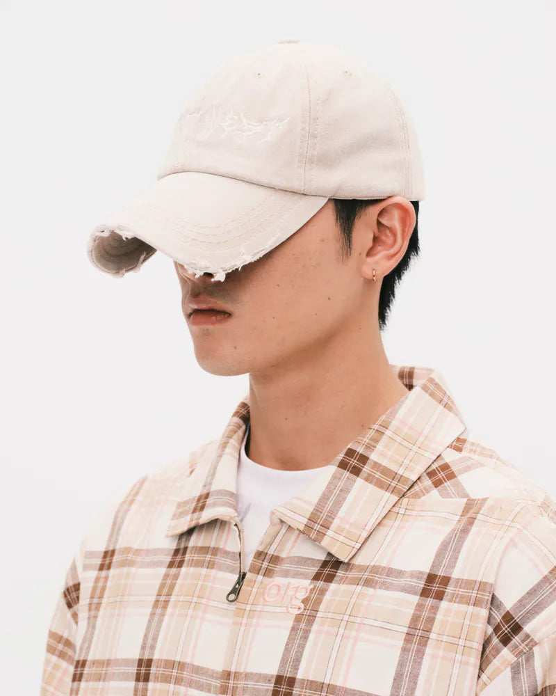 Nul1.Org - Saint West Cap - Beige