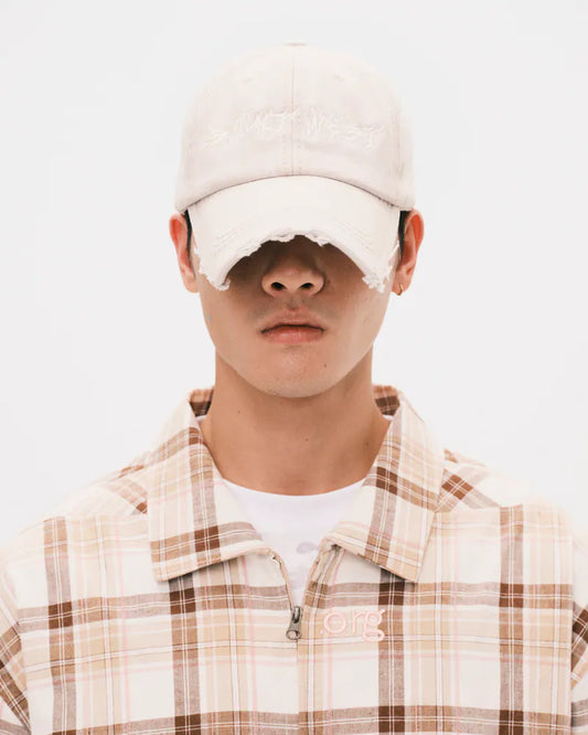Nul1.Org - Saint West Cap - Beige
