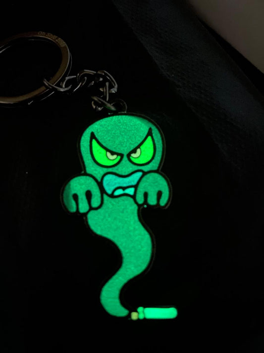 OHSHIT! - Obake Smoke Black - Keychain