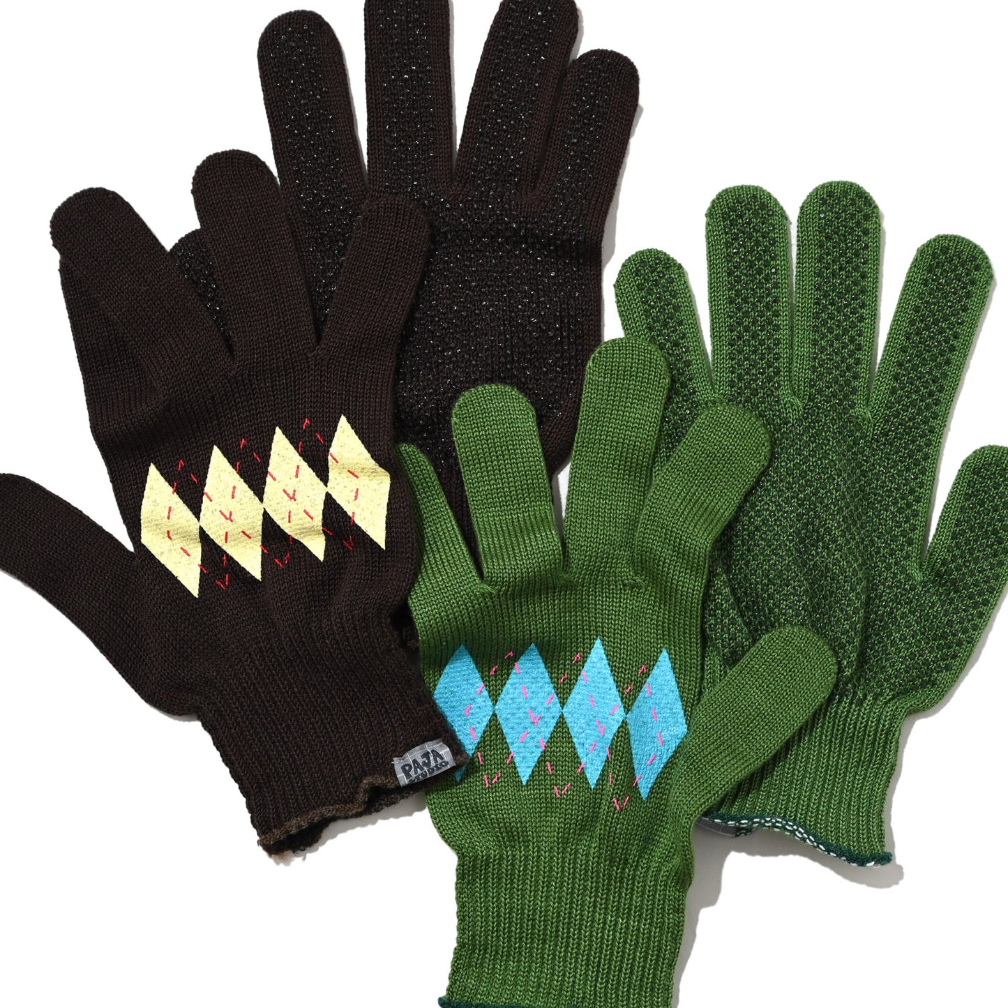 Paja Studio - Argyll Work Gloves - Green