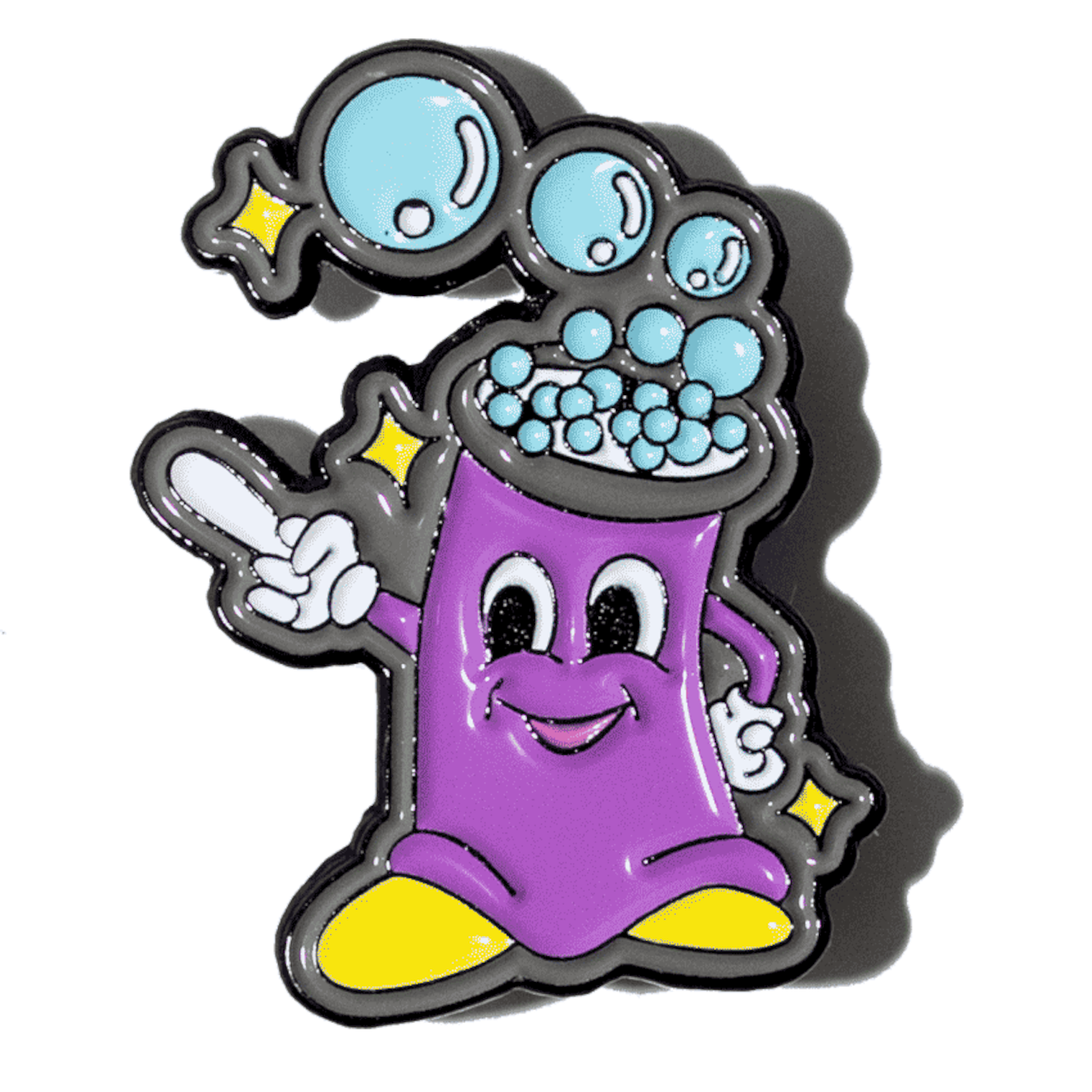 OHSHIT! / MADE IN THE USA - BLOOD ORANGE DRANK KID Pin - Multi