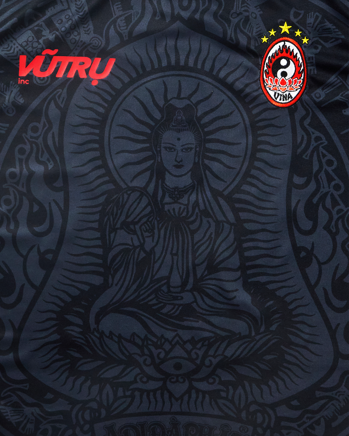 VUTRU Inc - Lady Guanyinlupe Sport Jersey - Black