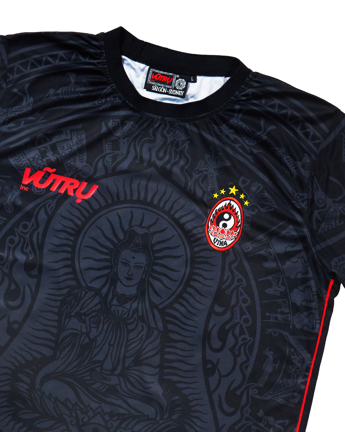 VUTRU Inc - Lady Guanyinlupe Sport Jersey - Black