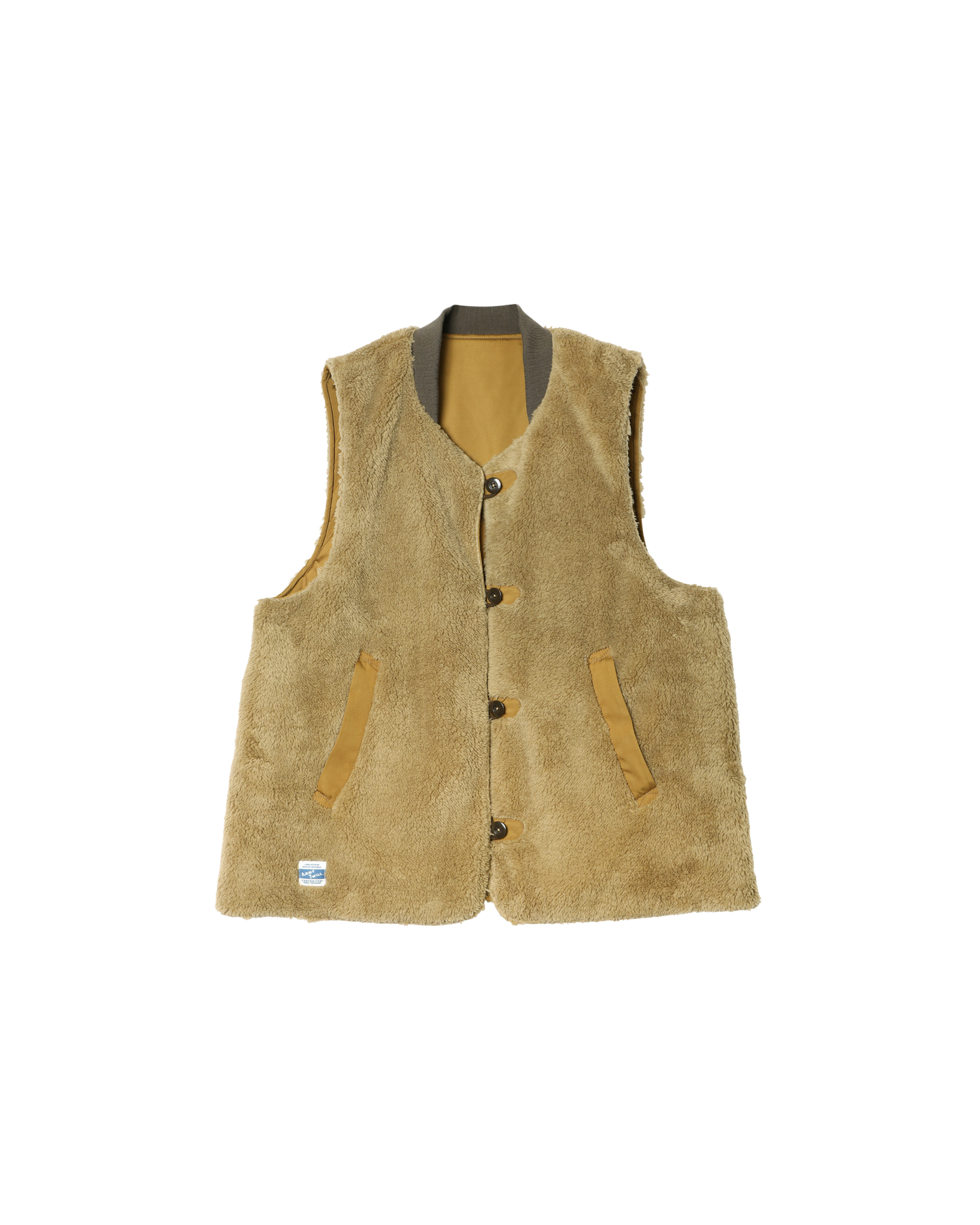Army Twill - PE Weather Reversible vest - Mustard