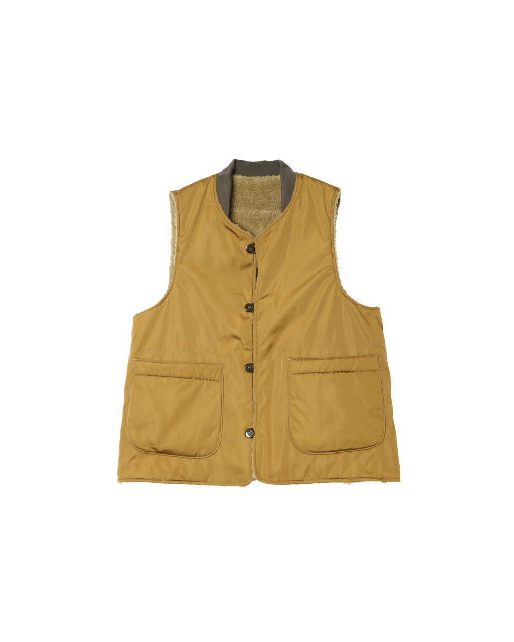 Army Twill - PE Weather Reversible vest - Mustard