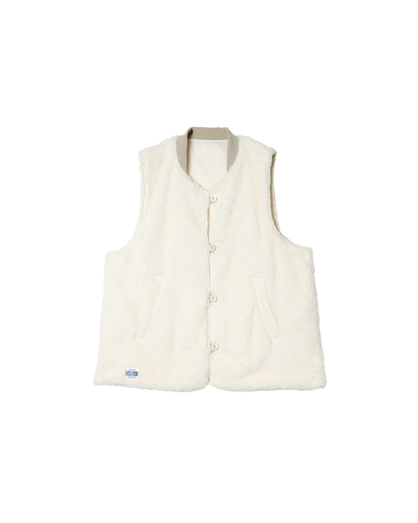 Army Twill - PE Weather Reversible vest - Ivory