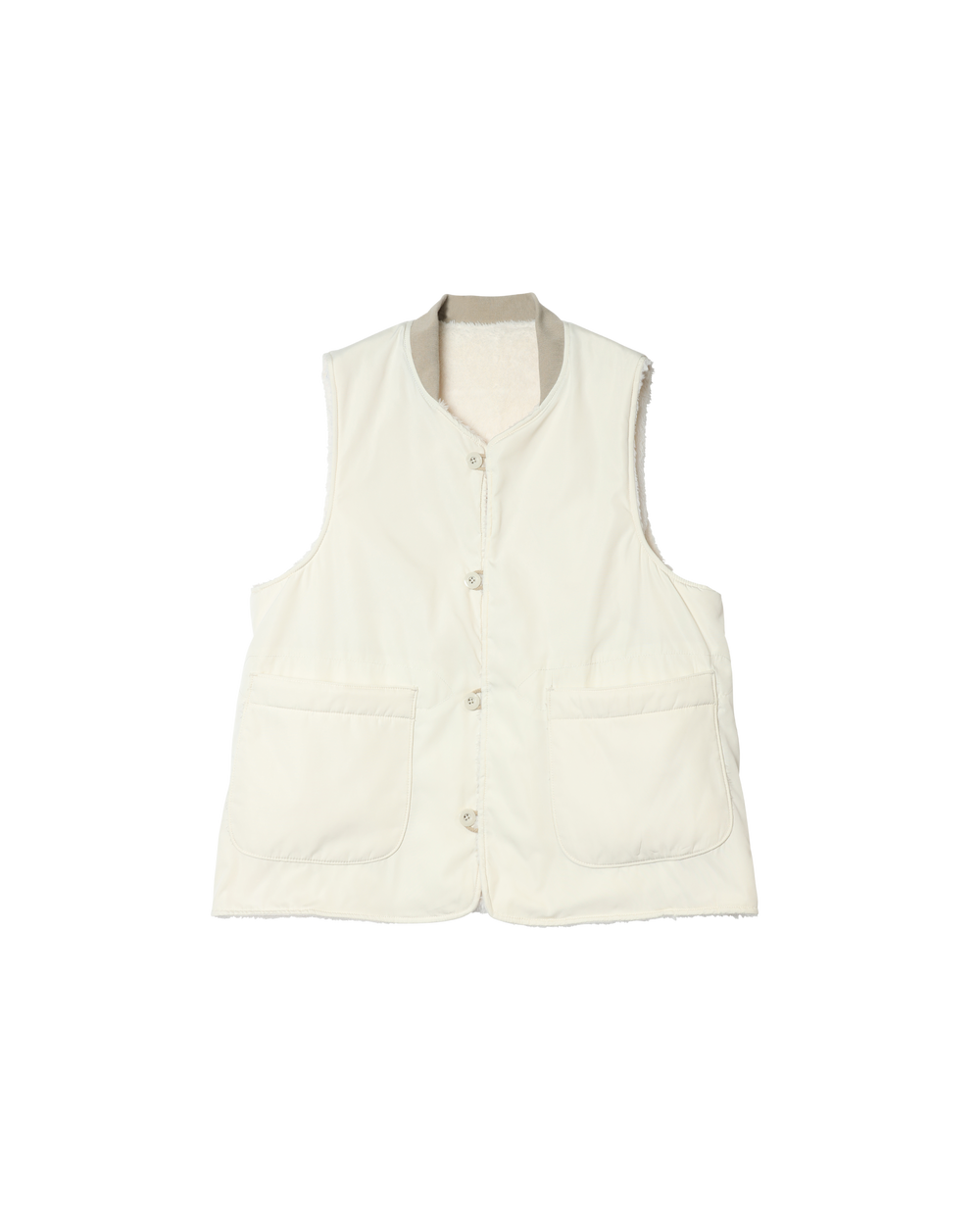 Army Twill - PE Weather Reversible vest - Ivory
