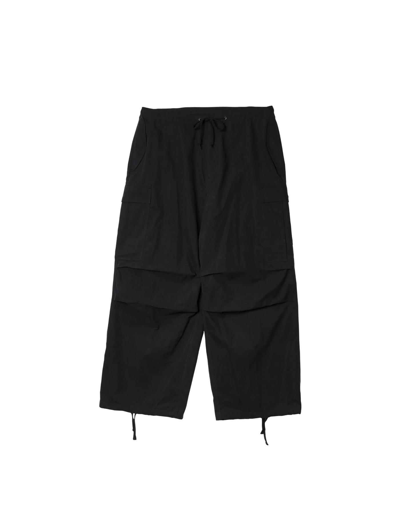Army Twill - Cotton Nylon Cargo Pants - Black