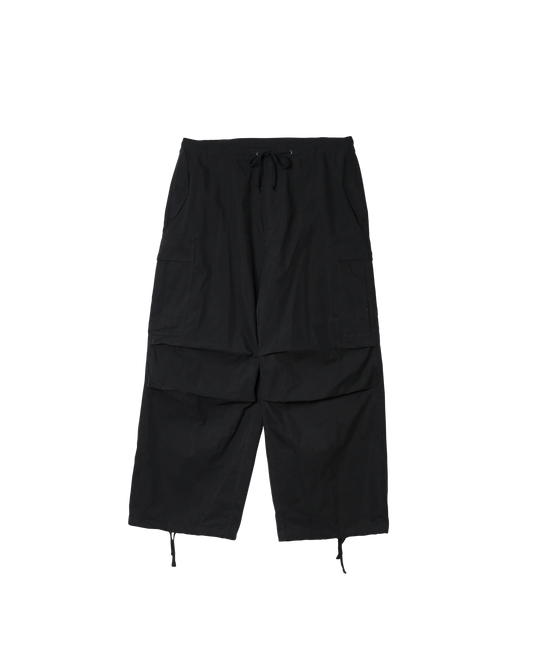 Army Twill - Cotton Nylon Cargo Pants - Black