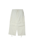 Army Twill - Cotton Nylon Cargo Pants - White