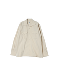 Army Twill - Cotton Slab Utility Shirt - Ecru