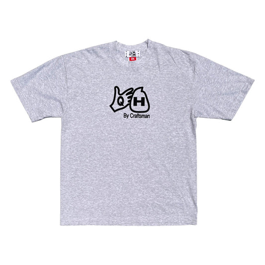 Quispiam Habilis - "QH LOGO" S/S T-Shirt - Grey