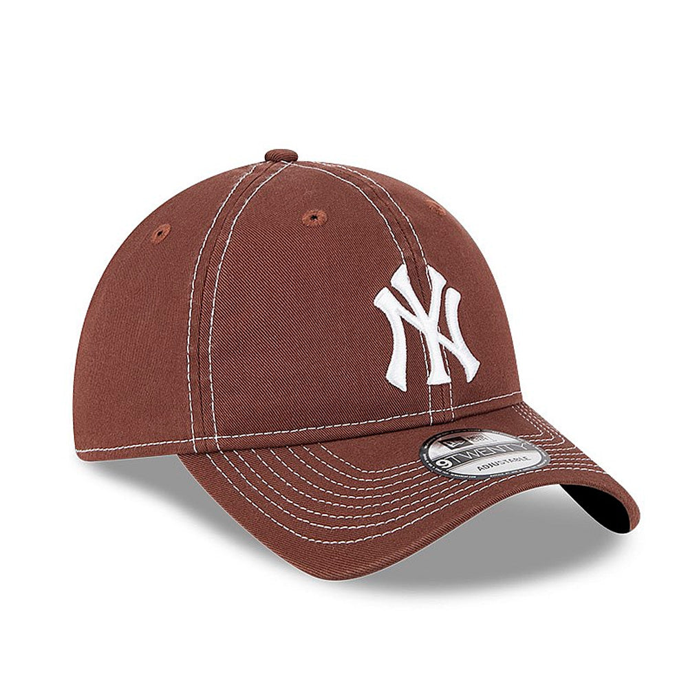 New Era - 9TWENTY NY Yankees Packable Cap - Chocolate Sauce