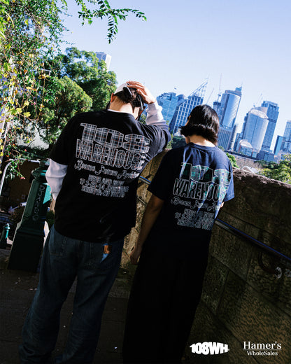 108WAREHOUSE x Future Archive Beams Shop T-Shirt - Navy