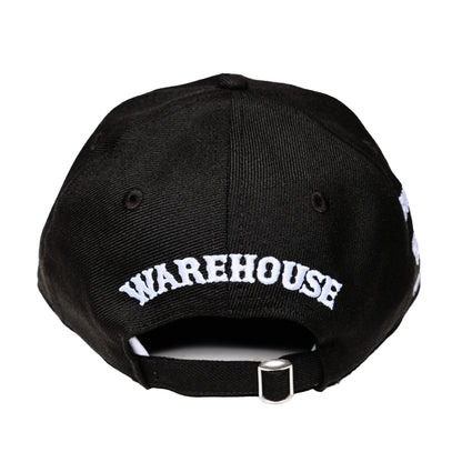 New Era x 108WAREHOUSE - 9FIFTY® Retro Crown Strapback Cap - Black