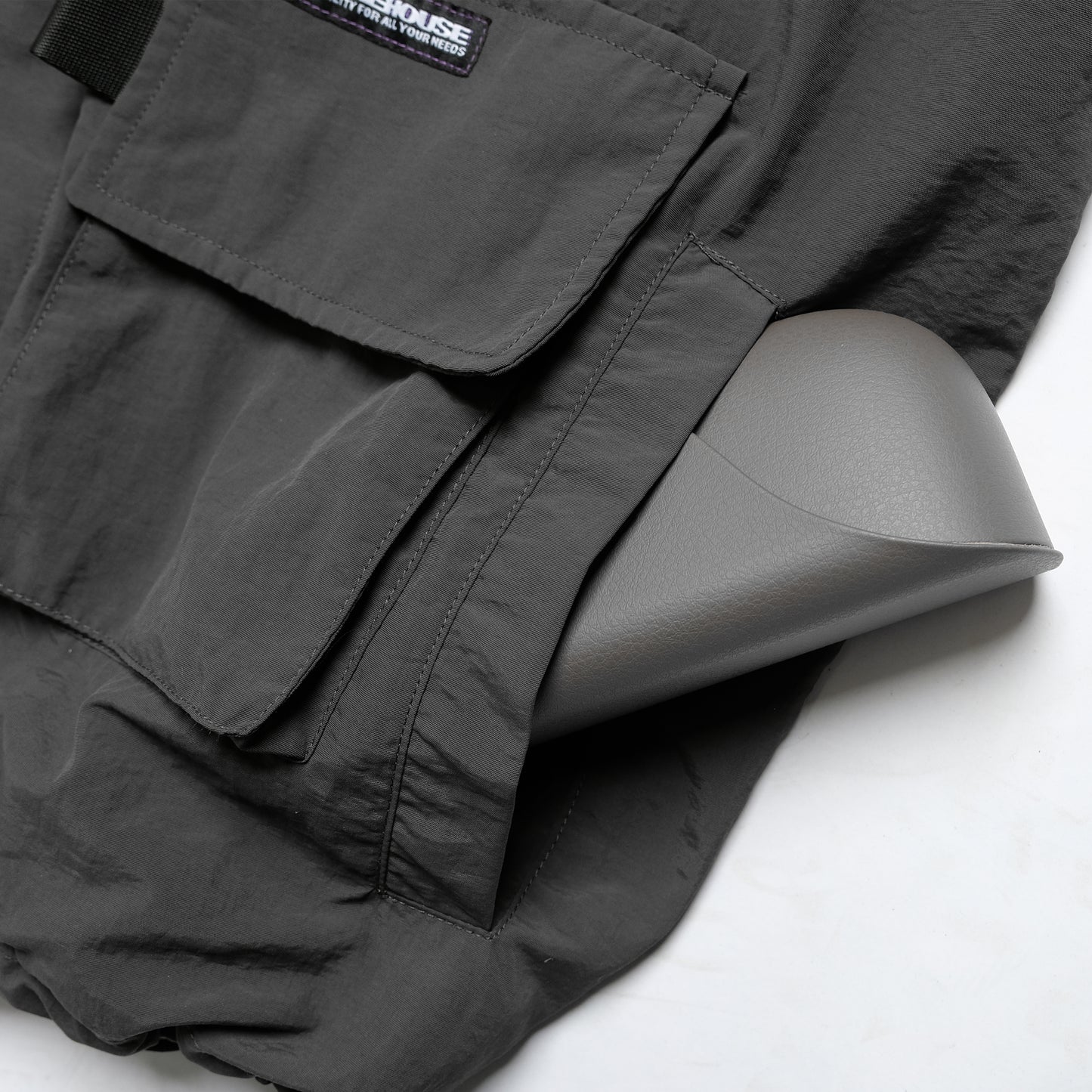 108WAREHOUSE - Utility Vest - Grey