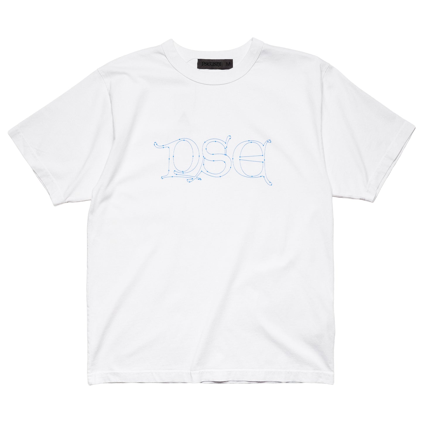 Pseushi - Gothic Logo Tee - White
