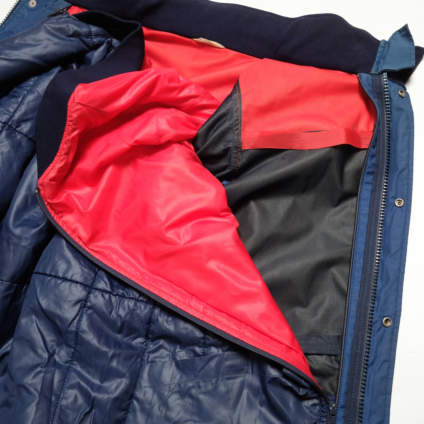 Montbell Red/Navy Jacket 2 in 1- 80s