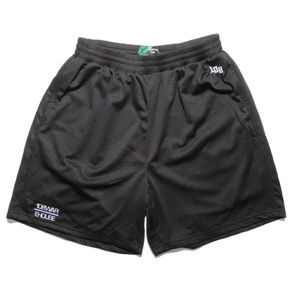 108WAREHOUSE - Stripe Logo Mesh Shorts - Blue