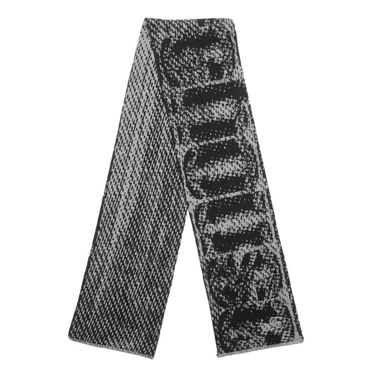 108WAREHOUSE - Digi Snowstorm Scarf - Black/Grey