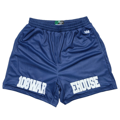 108WAREHOUSE - EHOUSE Mesh Shorts - Navy / Grey