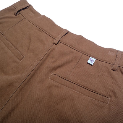 108WAREHOUSE - Big Twill Shorts - Coffee