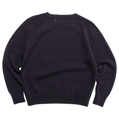 Paja Studio - Albert cotton sweater - Navy