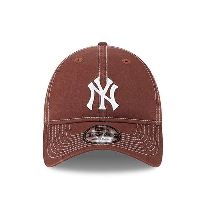 New Era - 9TWENTY NY Yankees Packable Cap - Chocolate Sauce