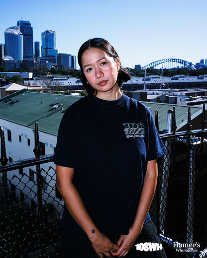 108WAREHOUSE x Future Archive Beams Shop T-Shirt - Navy