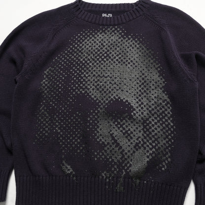 Paja Studio - Albert cotton sweater - Navy