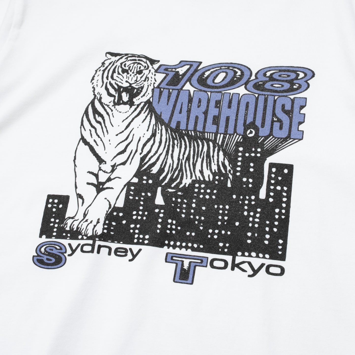 108WAREHOUSE City T-Shirt - White