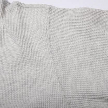 108WAREHOUSE - Waffle Knit Long Sleeve - Ash Grey