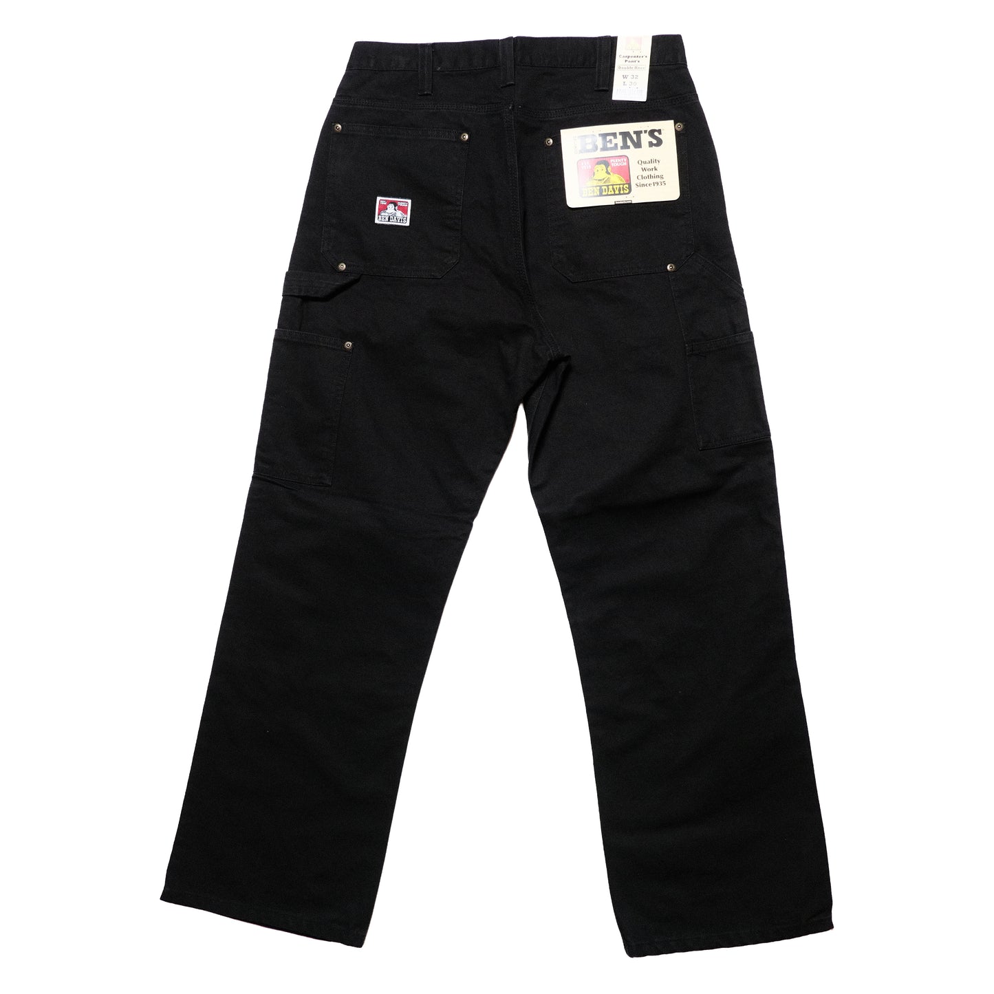 Ben Davis - Canvas Double Knee Carpenter (Black)