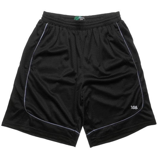 108WAREHOUSE - Two Panel Mesh Shorts - Black / Black