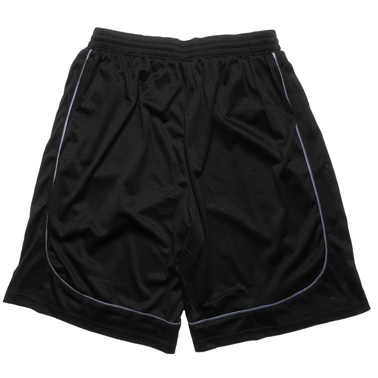 108WAREHOUSE - Two Panel Mesh Shorts - Black / Black