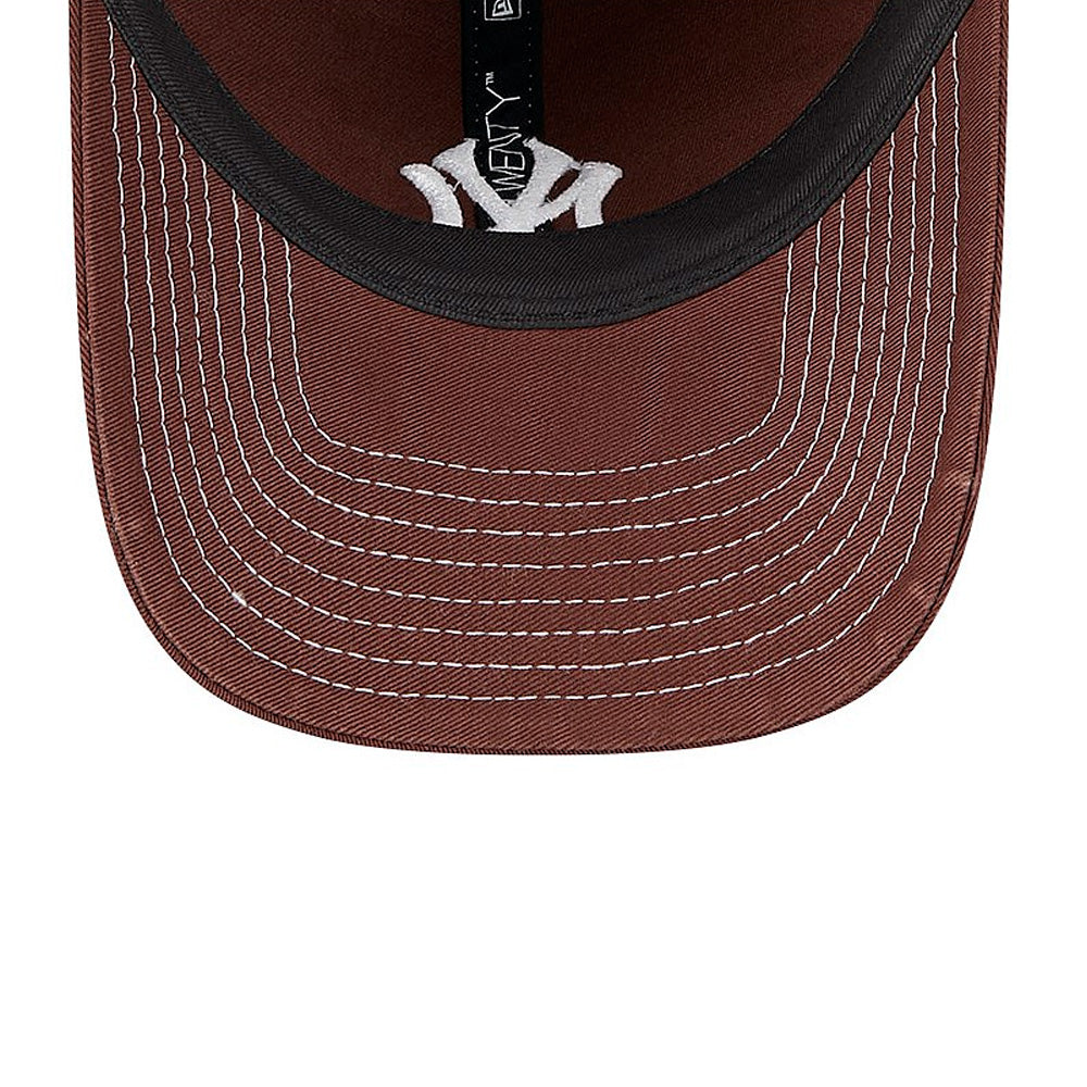 New Era - 9TWENTY NY Yankees Packable Cap - Chocolate Sauce