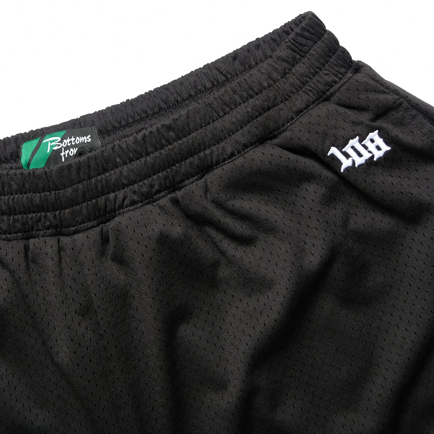 108WAREHOUSE - Big Team Logo Mesh Shorts - Black / Blue