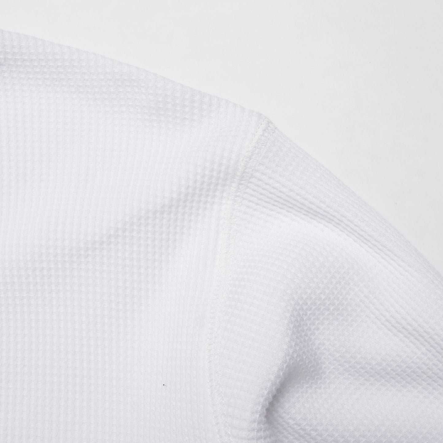 108WAREHOUSE - Waffle Knit Long Sleeve - White