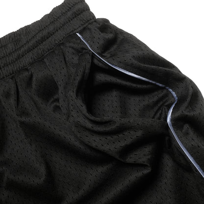 108WAREHOUSE - Two Panel Mesh Shorts - Black / Black