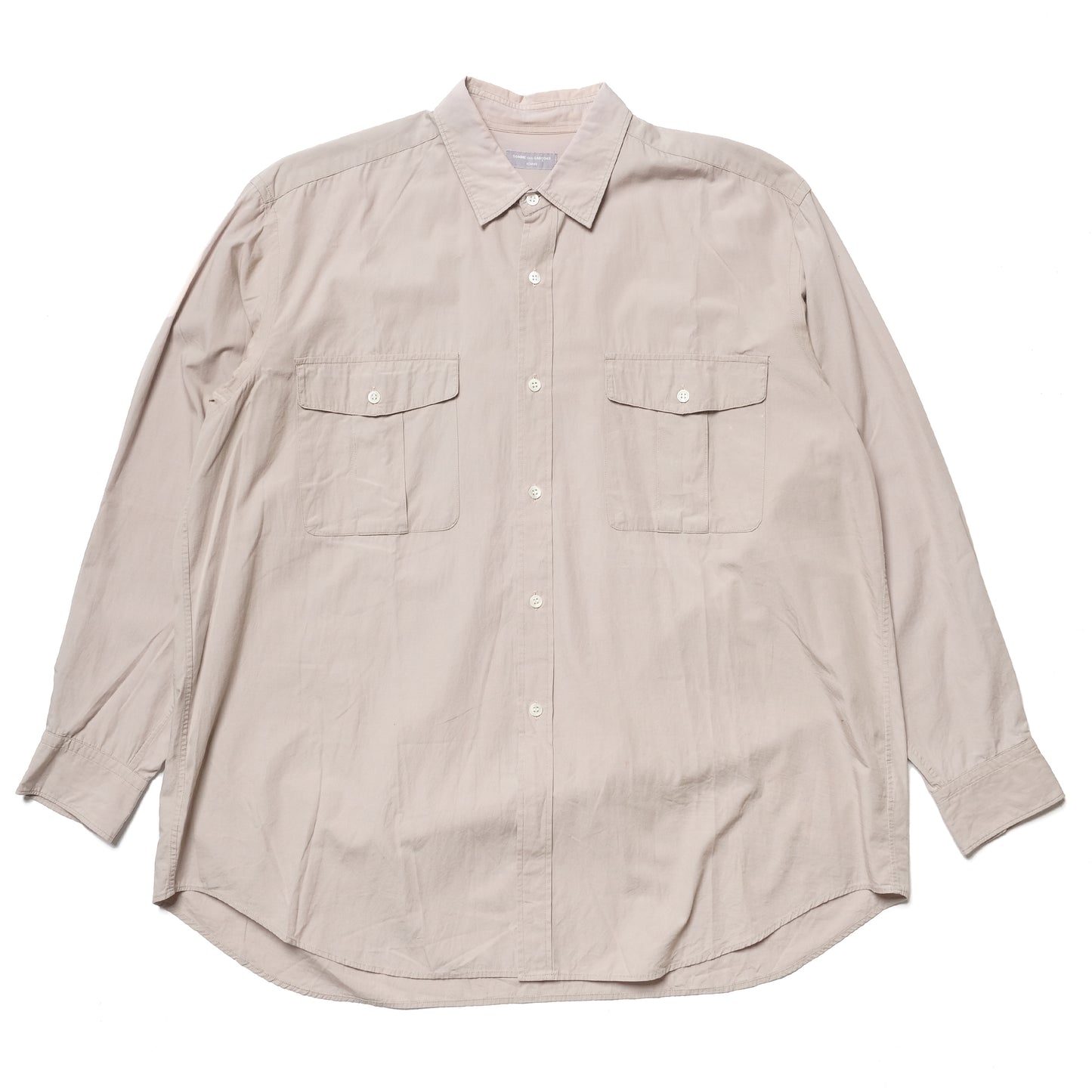 CDG Homme Light Brown 2 Pocket Shirt - 90s