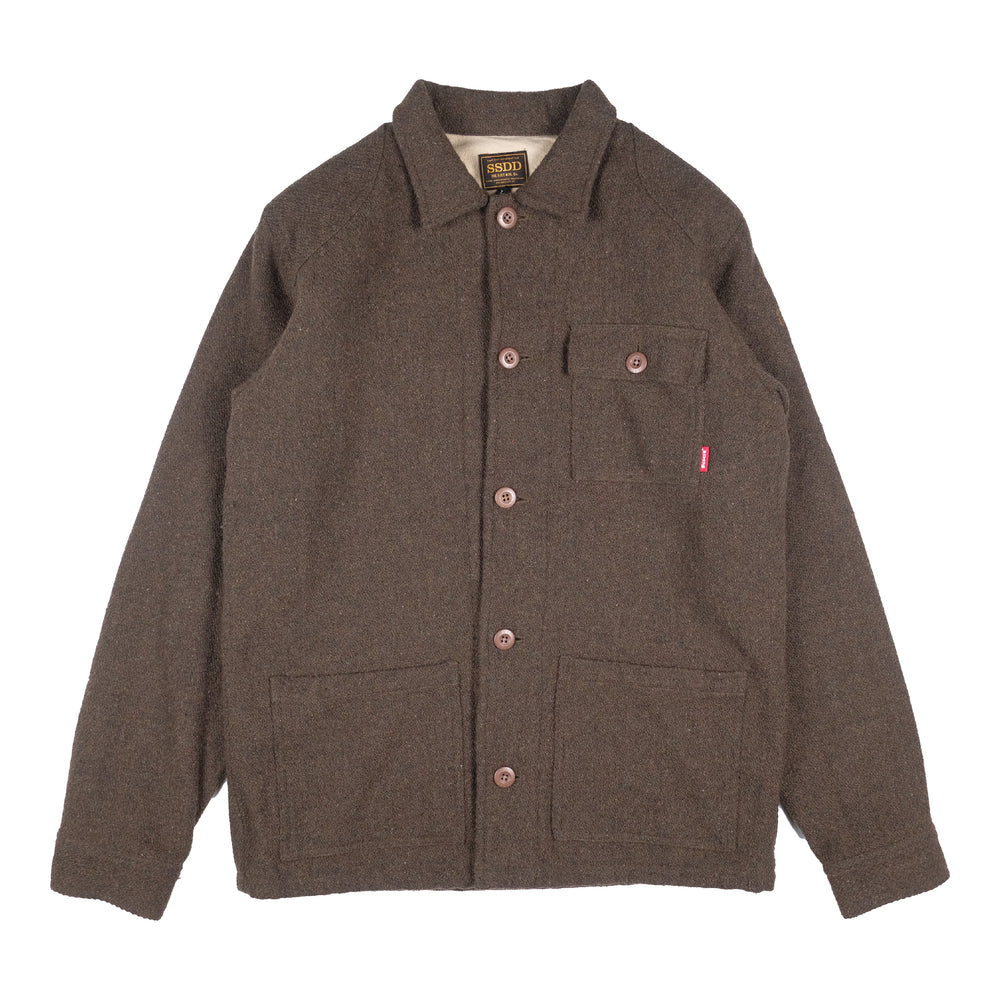 FUCT SSDD Brown Wool Coveralls