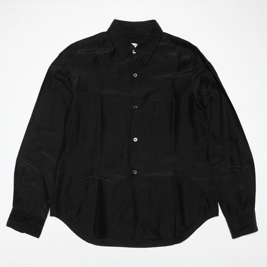 Comme Des Garcons Black Silk Shirt