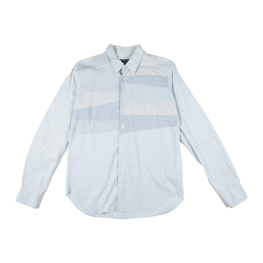 CDG HOMME Switching Panelled Shirt