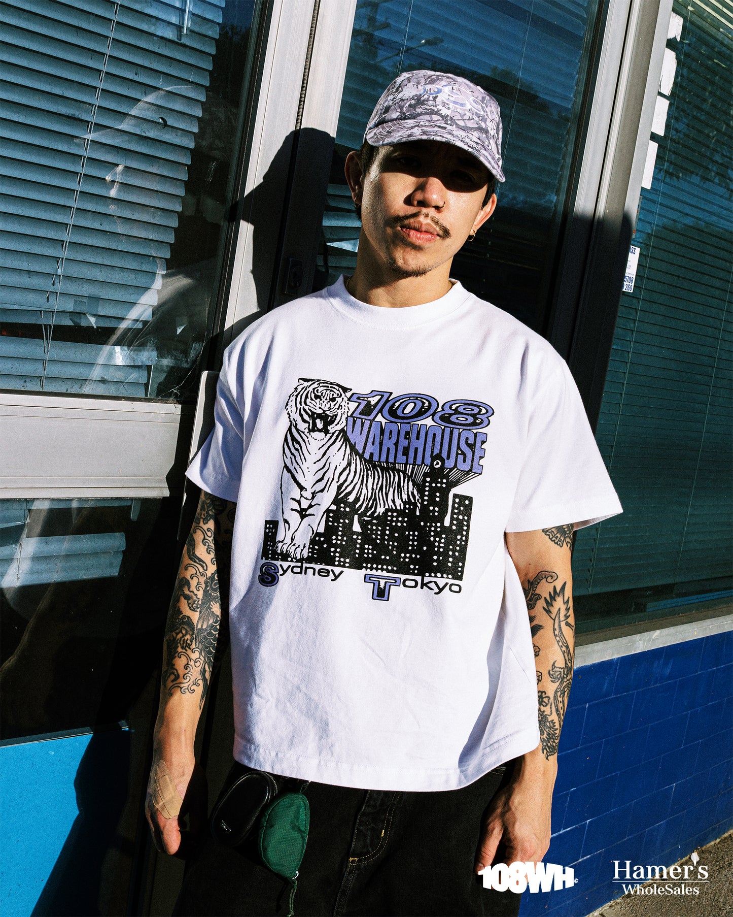 108WAREHOUSE City T-Shirt - White