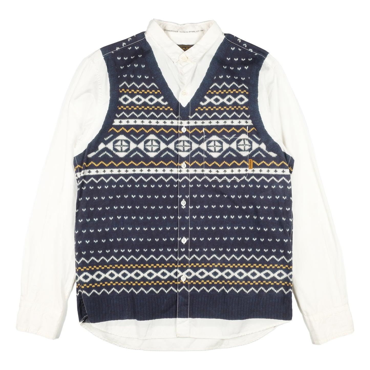 Neighborhood Printed Vest Shirt