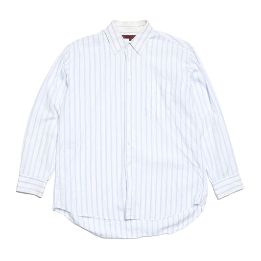 CDG HOMME DEUX  - Blue Striped Shirt