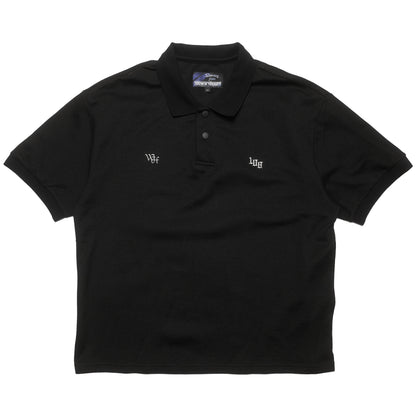 108WAREHOUSE - Enterprise Polo - Black