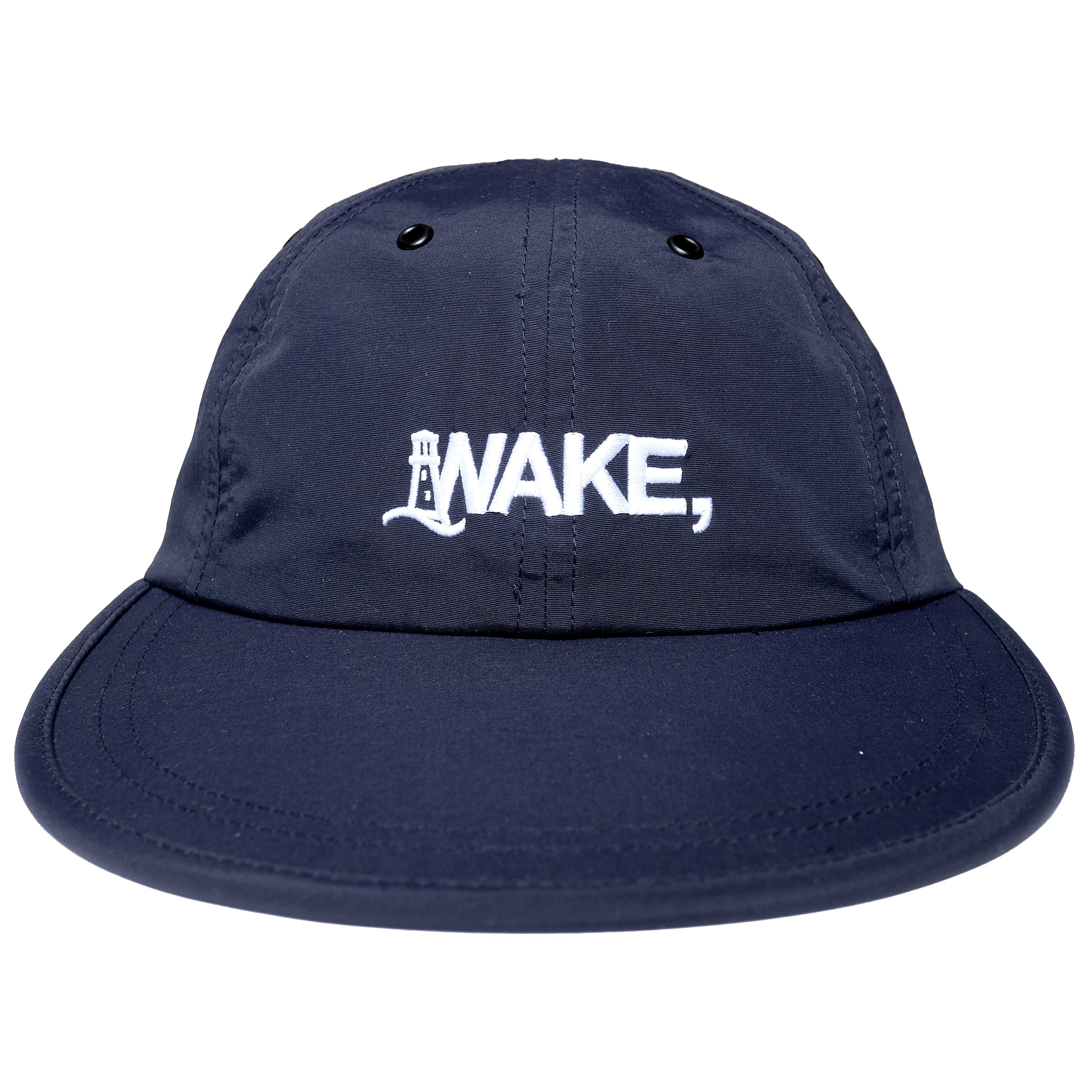 帽子 Wake Sapporo Nylon Cap by 108warehouse 108WAREHOUSE x WAKE - Nylon LB Cap - Navy