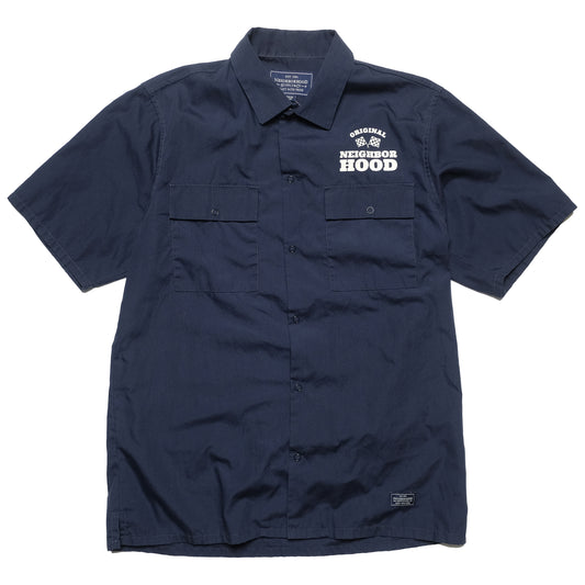 Neighborhood Navy Work Shirt