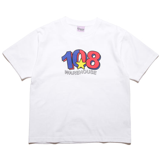 108WAREHOUSE - Star T-Shirt - White